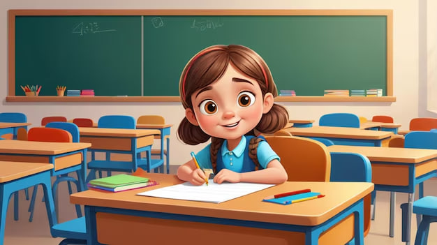 داستان کوتاه رقابت و دوستی | راز موفقیت نرگس در مدرسه